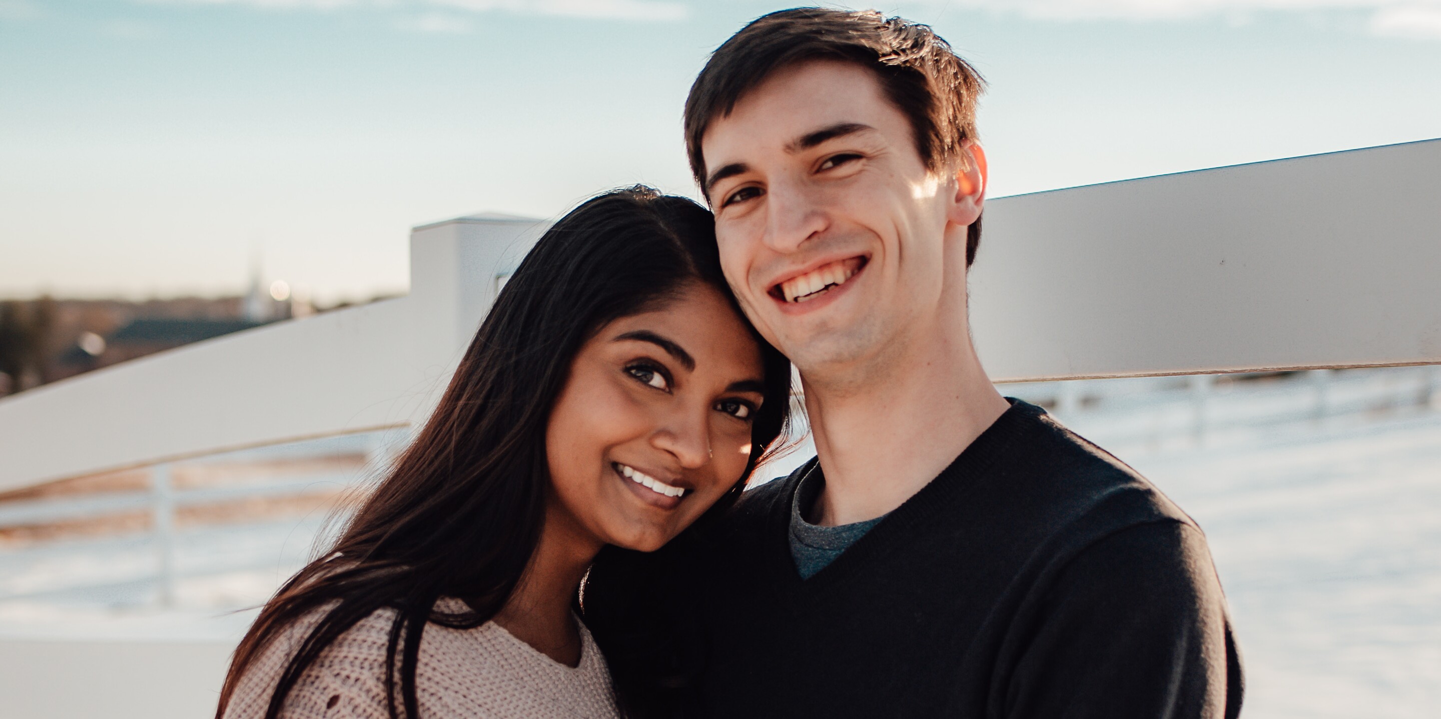 Kavya & Ian Home Page Banner