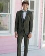 BLACKTIE METRO Olive Wedding Suit Green Tuxedo - thumbnail - 4