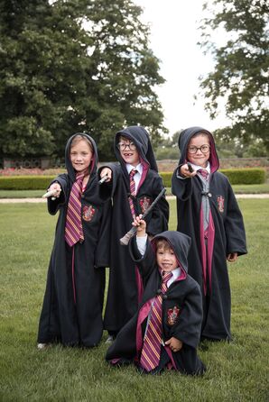 Harry Potter-Inspired Outfits for Kids at New York Wedding