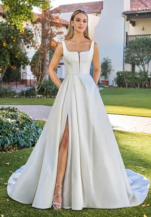 Jasmine Couture Georgia A-Line Wedding Dress - 2