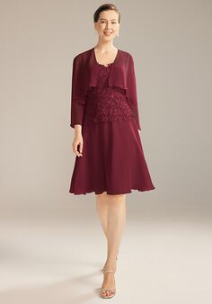 AW Bridal AW Matana Dress Red Mother Of The Bride Dress