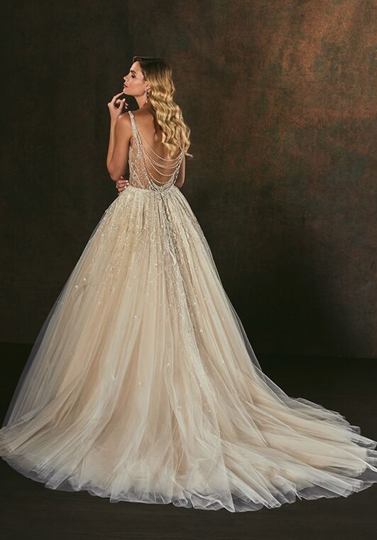 Amaré Couture C149 Hollace Ball Gown Wedding Dress - 3