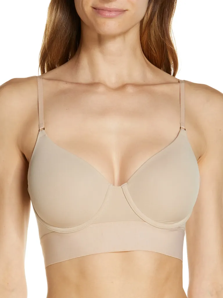 Natori wedding dress longline bra from Nordstrom