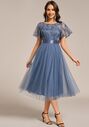 Ever-Pretty ES02293 Scoop Bridesmaid Dress - thumbnail - 1