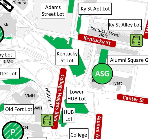 Picture of Kentucky St Lot Parking