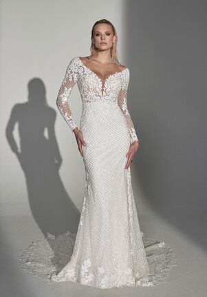 Justin Alexander Signature Lola Fit-and-Flare Wedding Dress