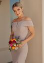 B2 Bridesmaids by Jasmine B253024 Off the Shoulder Bridesmaid Dress - thumbnail - 2