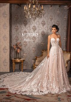 KITTYCHEN Couture VICTORIA, K2237 Ball Gown Wedding Dress