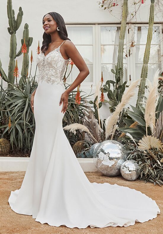 Beloved by Casablanca Bridal BL341 Memphis Sheath Wedding Dress - 1