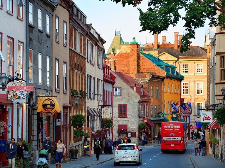 Quebec Canada honeymoon destination