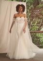 Lillian West 66279 Fit-and-Flare Wedding Dress - thumbnail - 3