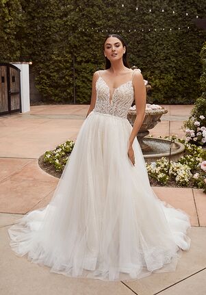 Casablanca Bridal 2462 Carrie Fit-and-Flare Wedding Dress