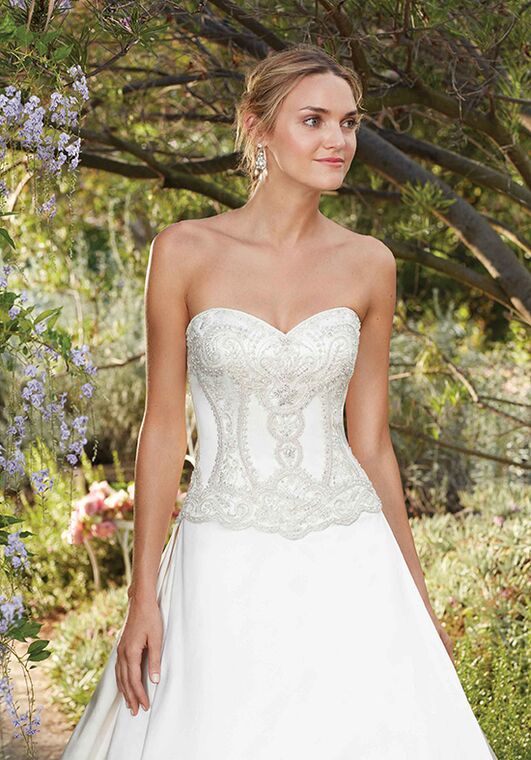 Casablanca Bridal 2278 Daylily A-Line Wedding Dress - 2