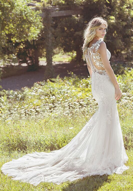 Lillian West 6485 Mermaid Wedding Dress - 6