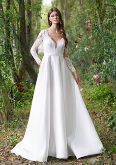 AW Bridal AW EVELINA WEDDING DRESS A-Line Wedding Dress