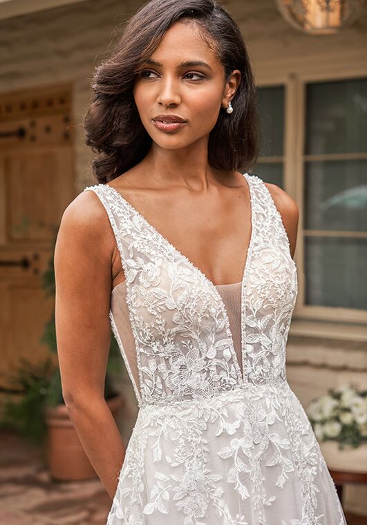 Jasmine Couture T242013 A-Line Wedding Dress - 3