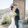 A Tea Ceremony Preceded This Twinkle Light-Filled Wedding at Saddlerock Ranch in Malibu, California