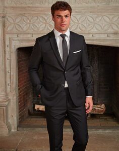 BLACKTIE ATHENS Black Wedding Suit Black Tuxedo