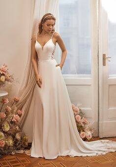 Moonlight Tango T965 A-Line Wedding Dress