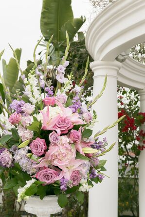 Rose, Hydrangea and Stock Arrangements