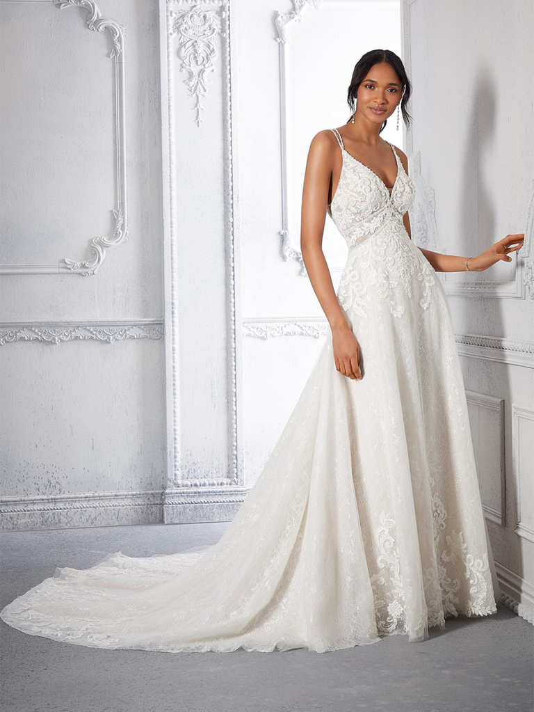 The 27 Best Spaghetti Strap Wedding Dresses