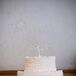 Ruffled White Wedding Cake