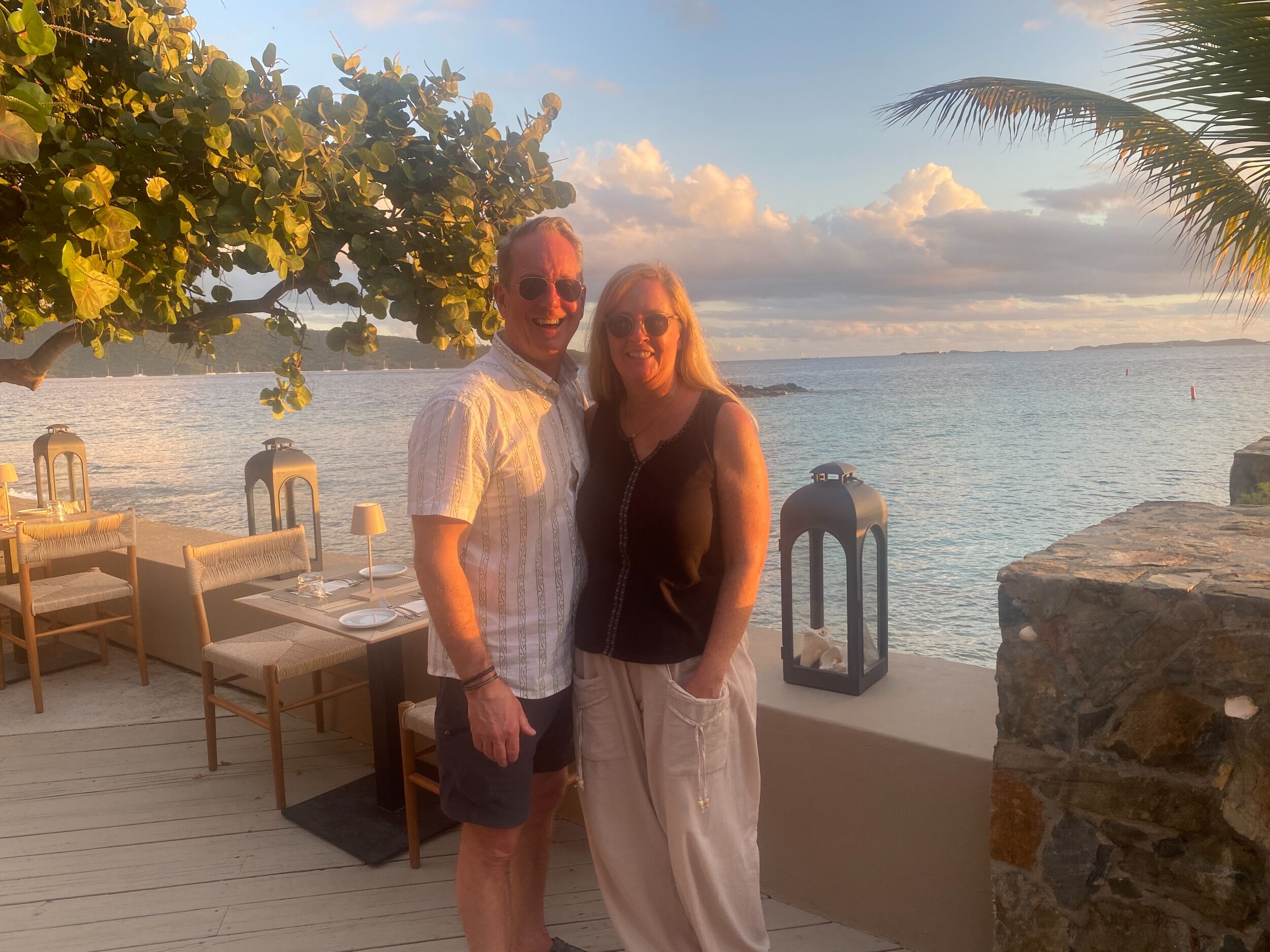 Picture of Lovango Beach Club Dining - fun optional dinner getaway