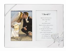 wedding invitation frame