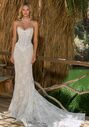 L'amour by Calla Blanche LA26102 Jessennia Sheath Wedding Dress - thumbnail - 1