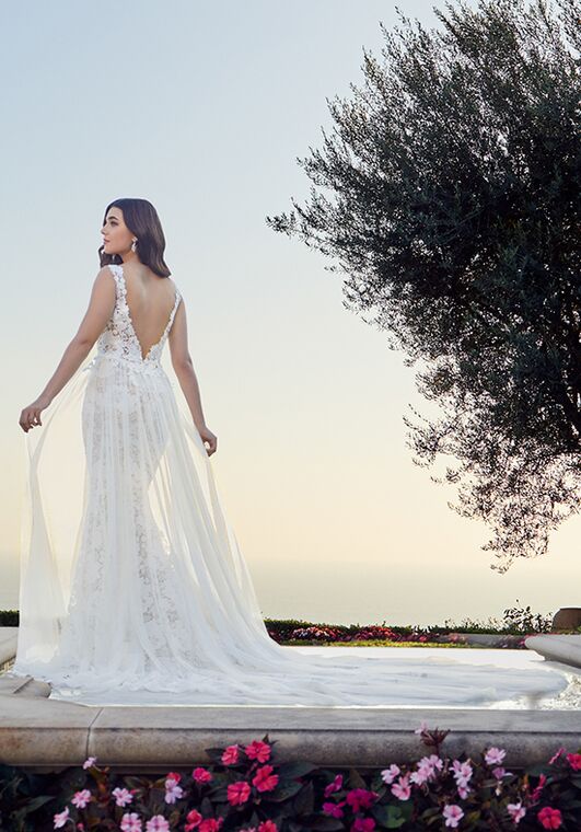 Casablanca Bridal Style 2443 Elisha Mermaid Wedding Dress - 4