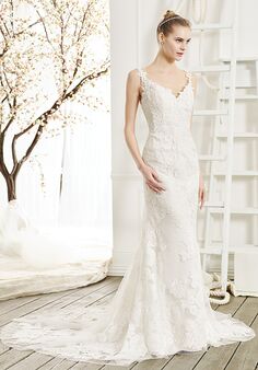 Beloved by Casablanca Bridal BL215 Serenity Sheath Wedding Dress