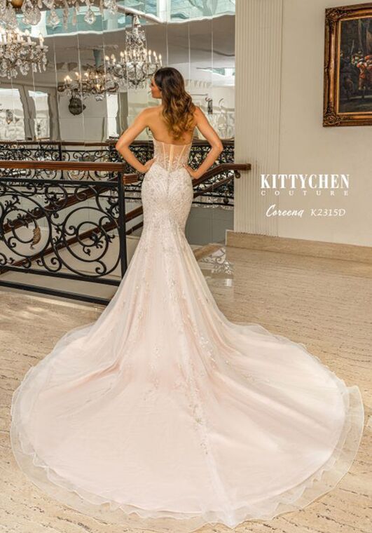 KITTYCHEN Couture COREENA REMI, K2315 Mermaid Wedding Dress - 4