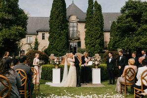Estate Wedding Ceremony in Michigan