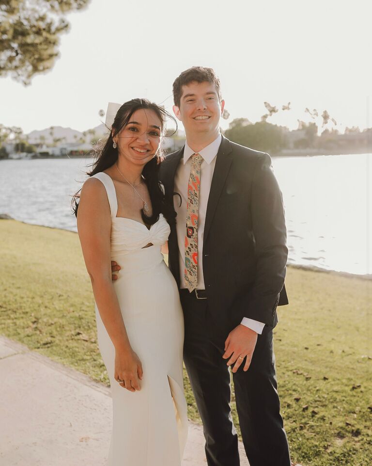 Sanjana & Stephen Home Page Banner