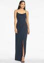 Sachin & Babi Paulina Gown - Navy Scoop Bridesmaid Dress - thumbnail - 5