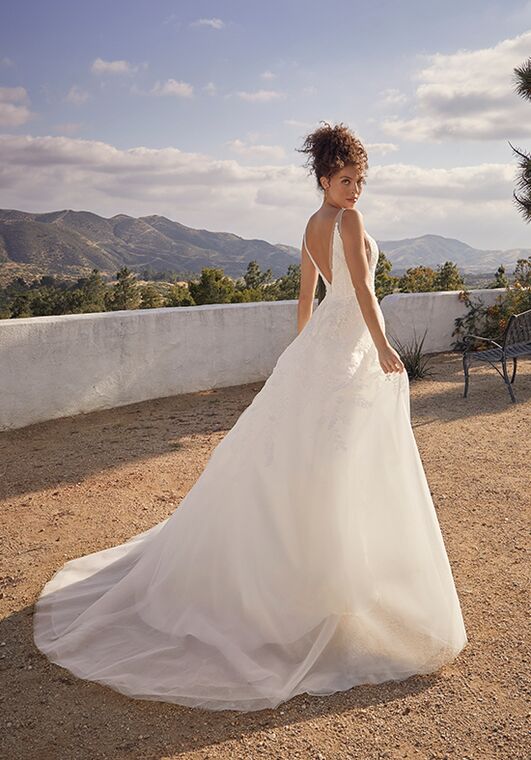 Beloved by Casablanca Bridal BL431 A-Line Wedding Dress - 4