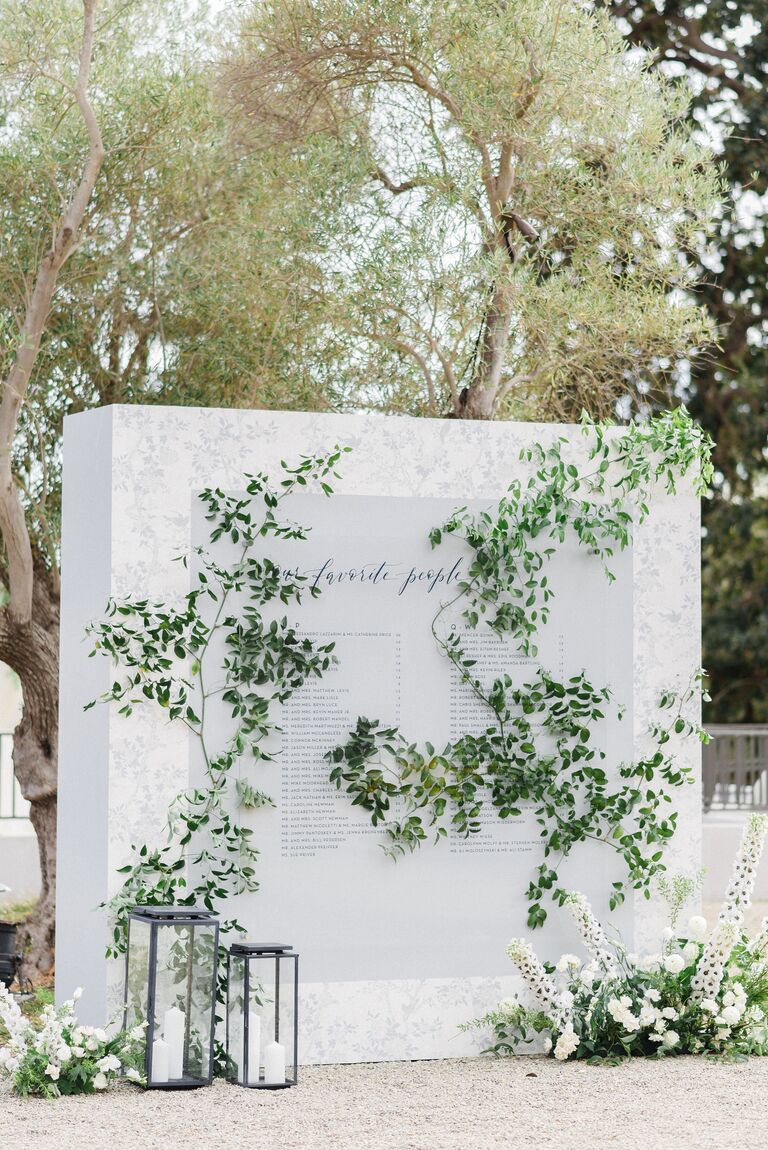 60 Wedding Seating Chart Ideas That Ll Inspire You