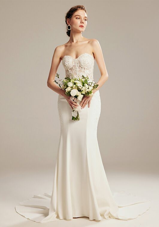 AW Bridal AW Moira Wedding Dress Mermaid Wedding Dress - 3