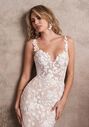 Lillian West 66224 Fit-and-Flare Wedding Dress - thumbnail - 3