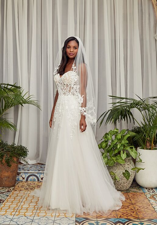 Beloved by Casablanca Bridal BL357 Jessy A-Line Wedding Dress - 2