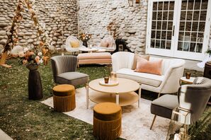 Boho Lounge Seating at Surf Hotel in Buena Vista, Colorado