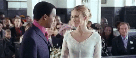 Love Actually wedding