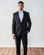 The Black Tux Onyx Dot Peak Lapel Tuxedo Black Tuxedo - thumbnail - 5