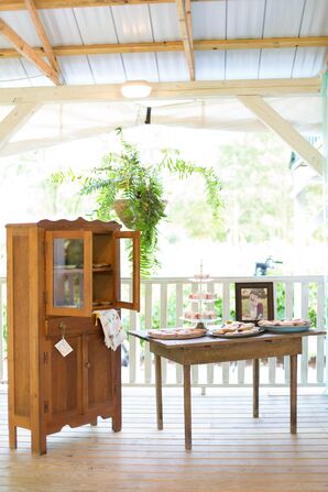 Rustic Dessert Display