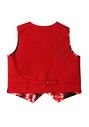 Little Tuxedos "Mason" Kids Red Suit (5-Piece Set) Flower Girl Dress and Ring Bearer Outfit - thumbnail - 5