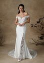 Justin Alexander Graham Fit-and-Flare Wedding Dress - thumbnail - 1