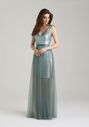 Allure Bridesmaids 1470 V-Neck Bridesmaid Dress - thumbnail - 1