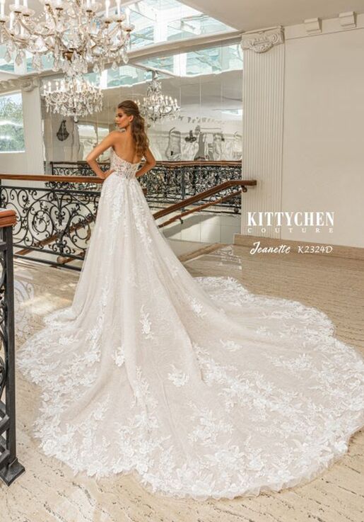 KITTYCHEN Couture JEANETTE GWEN, K2324 A-Line Wedding Dress - 4