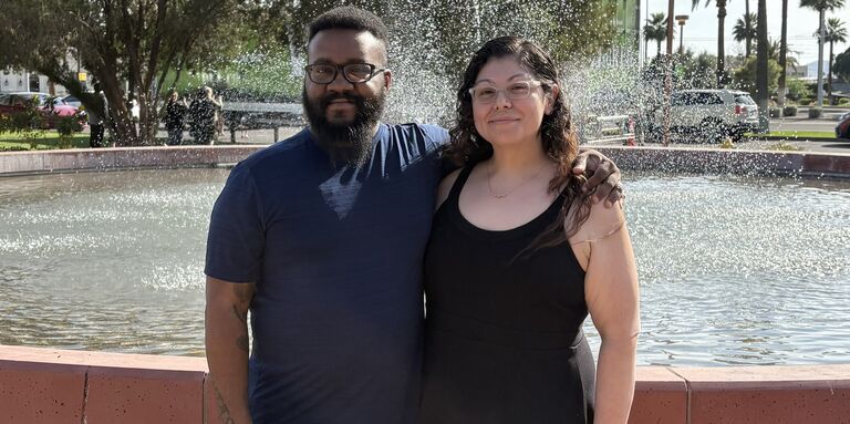 Eunice & Ronald Home Page Banner