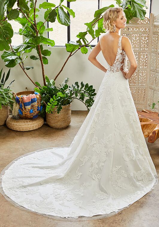 Beloved by Casablanca Bridal BL332 Elliot A-Line Wedding Dress - 4